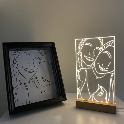 lampara led a personalizar