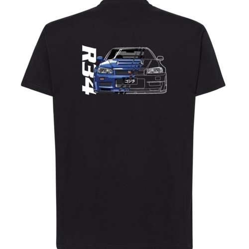 Camiseta estampada GT-R R34