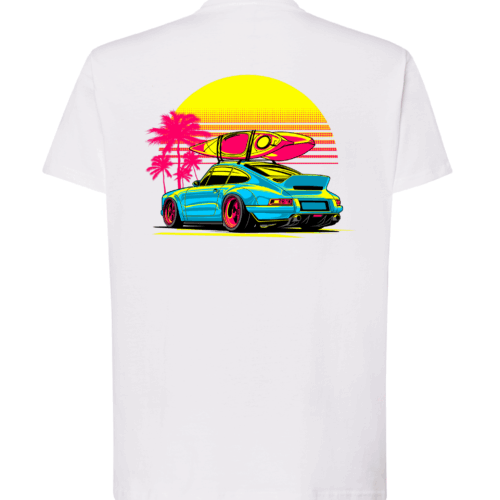 Camiseta estampada Porsche Palmera