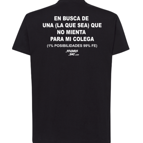 Camiseta estampada EN BUSCA DE LA QUE SEA